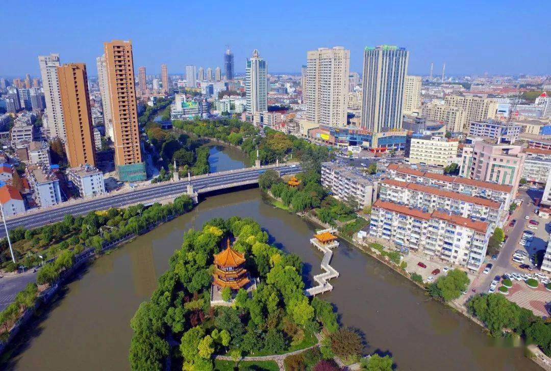 串场河从来此处最盐城