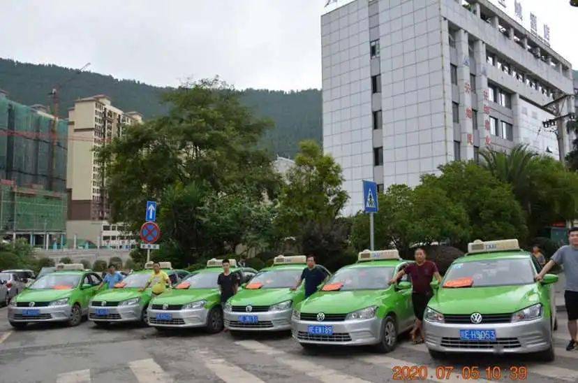 爱心送考高考期间古蔺出租汽车免费送考正式启动