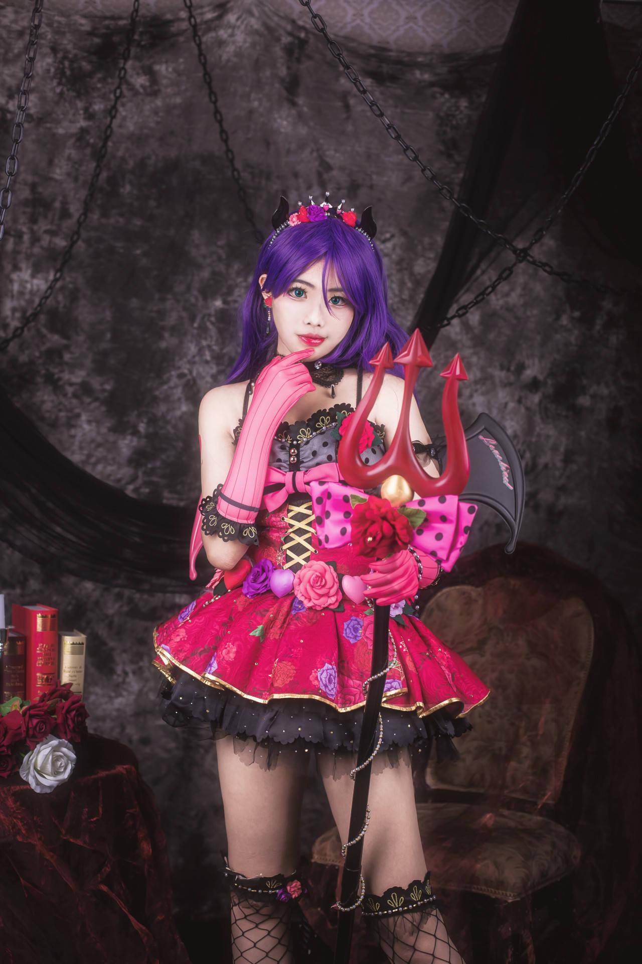 lovelive恶魔觉醒ver东条希cosplay