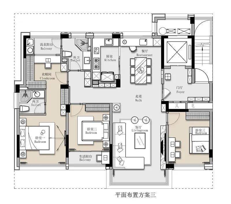 青年人的"画里画外"丨151㎡现代简约,不隐秘角落里茶,墨正浓