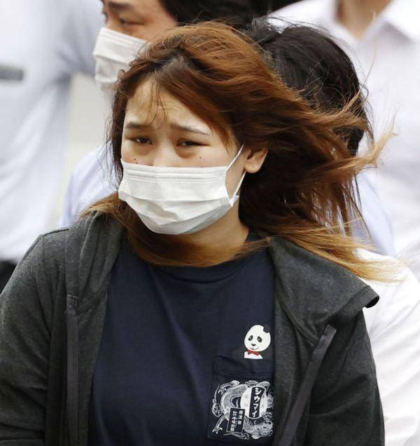 犯罪嫌疑人梯沙希(共同社)