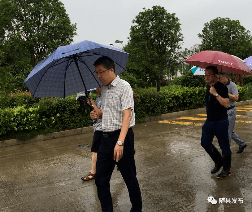 随县各地严阵以待战汛情!