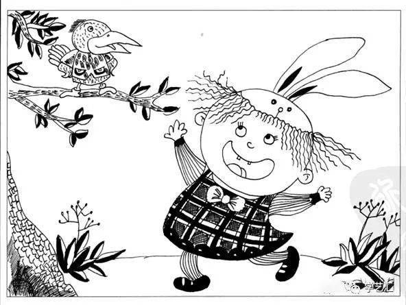 充满想象力的儿童线描"盛宴"~_绘画
