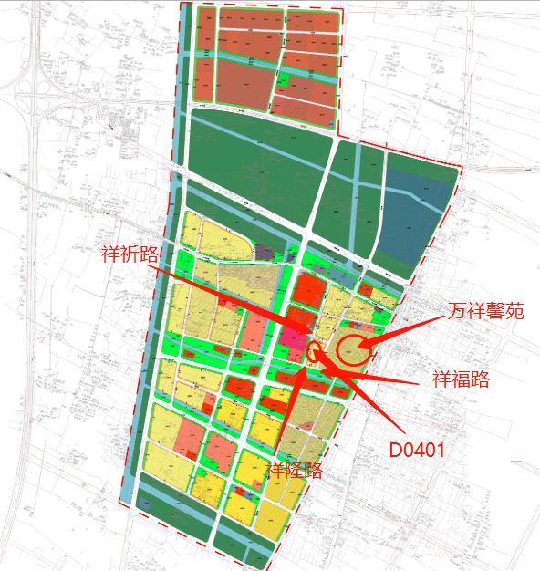 万祥镇规划2025图片
