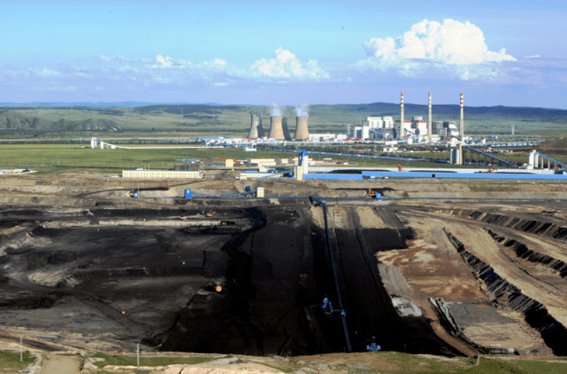 乌拉盖煤矿图片