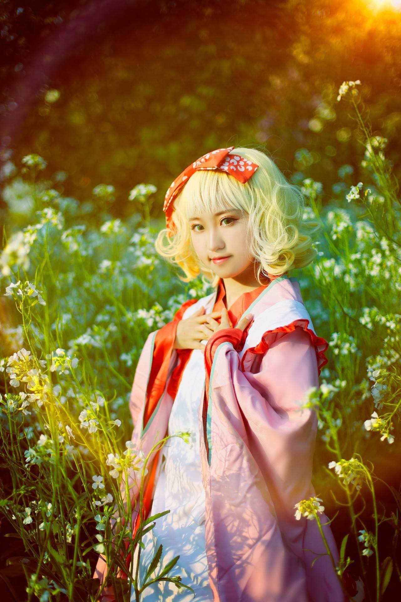 蔷薇少女雏莓大正和服cosplay_玉娘