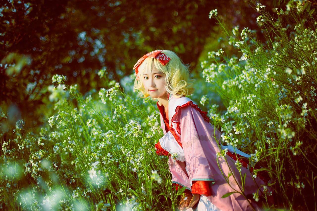 蔷薇少女雏莓大正和服cosplay