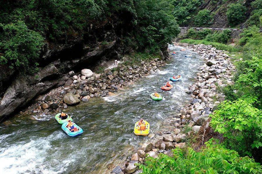 【激情夏日丨秦岭峡谷漂流】7月18日 | 体验秦岭最刺激好玩的高山峡谷