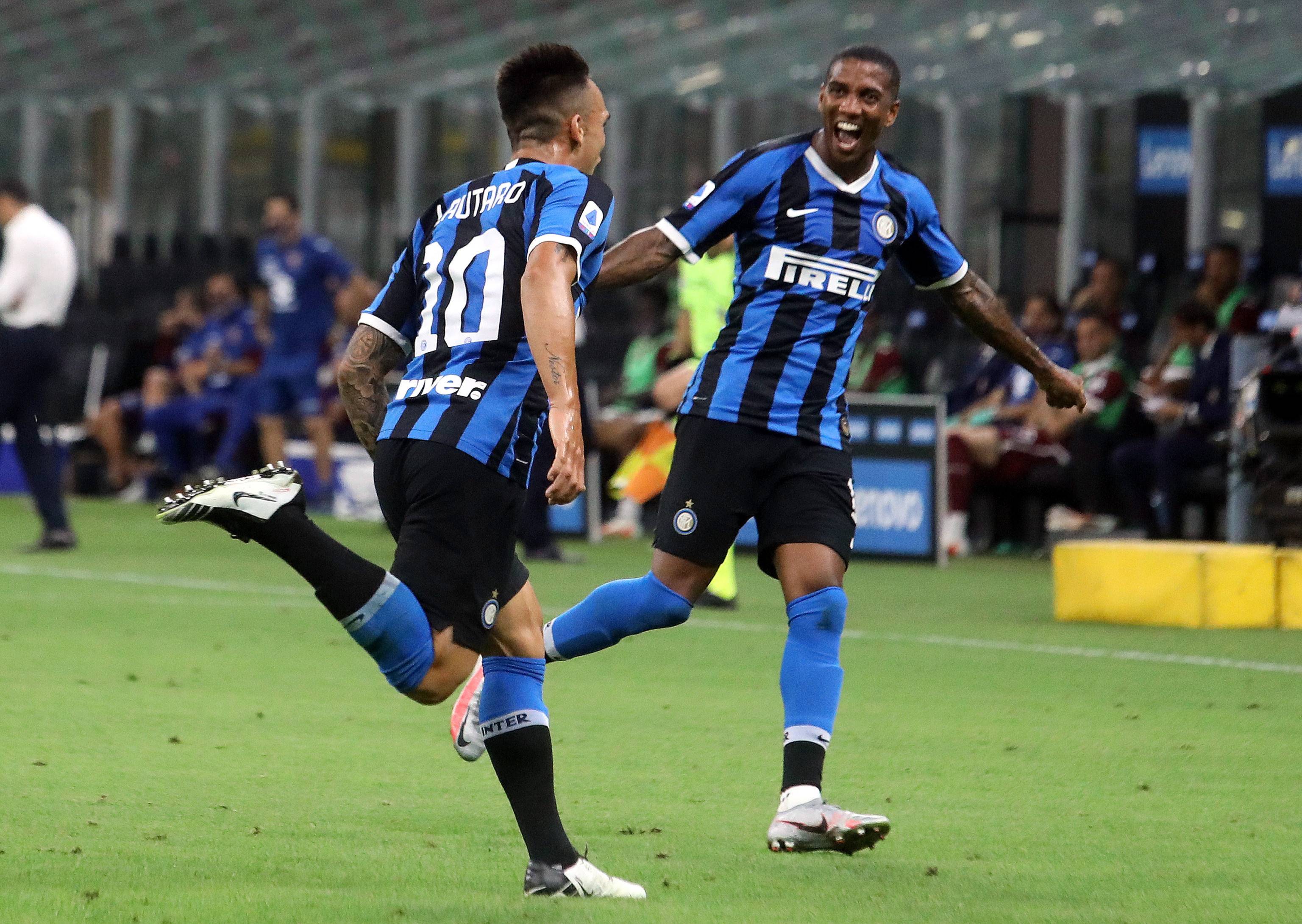 足球意甲联赛国米胜都灵