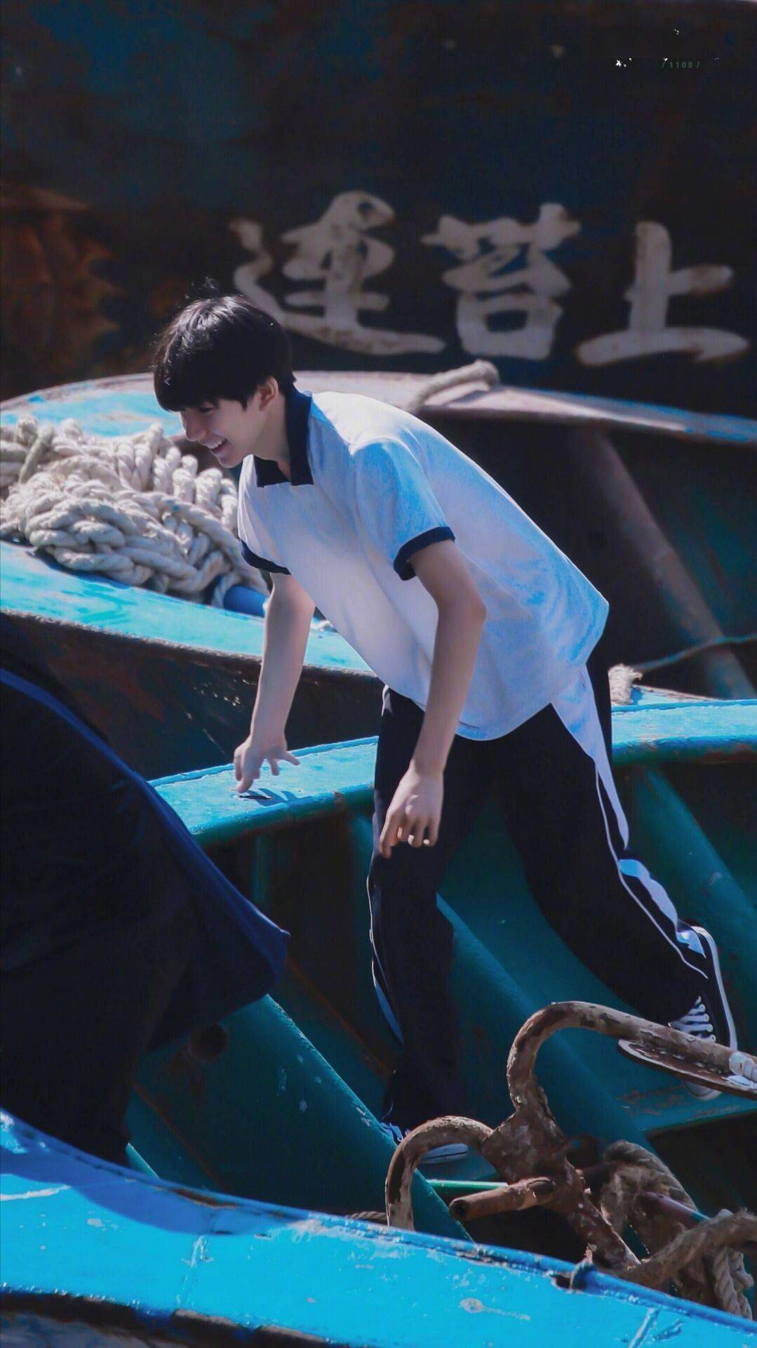 王源海边拍照小合集,盐系少年清爽来袭