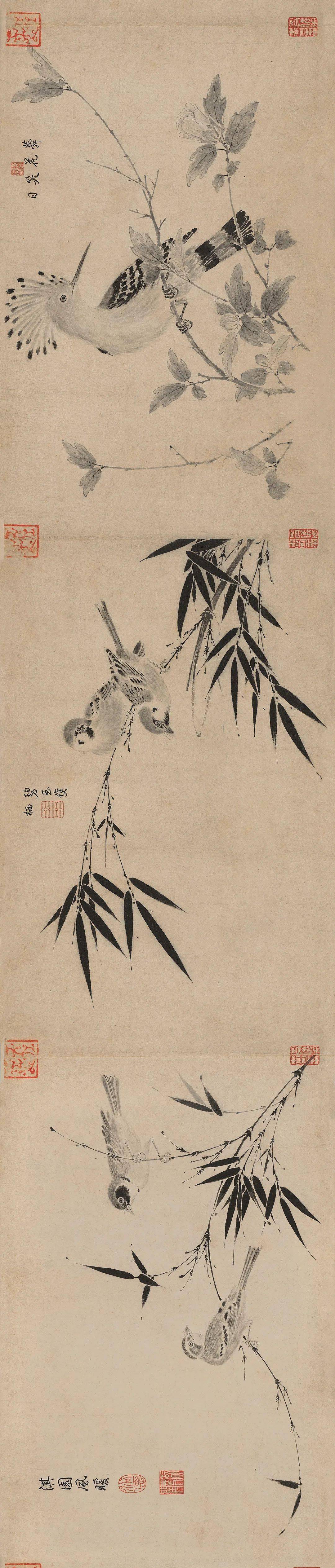 宋徽宗写生珍禽图