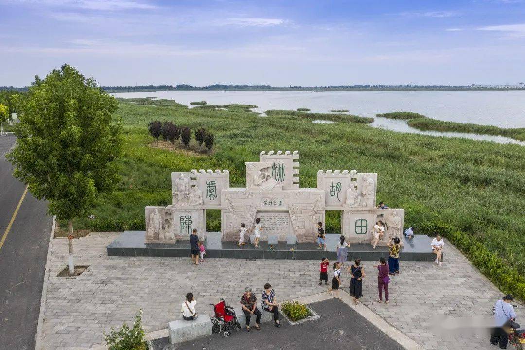 【视觉】永济伍姓湖:水量丰 水质好 风光美_湿地