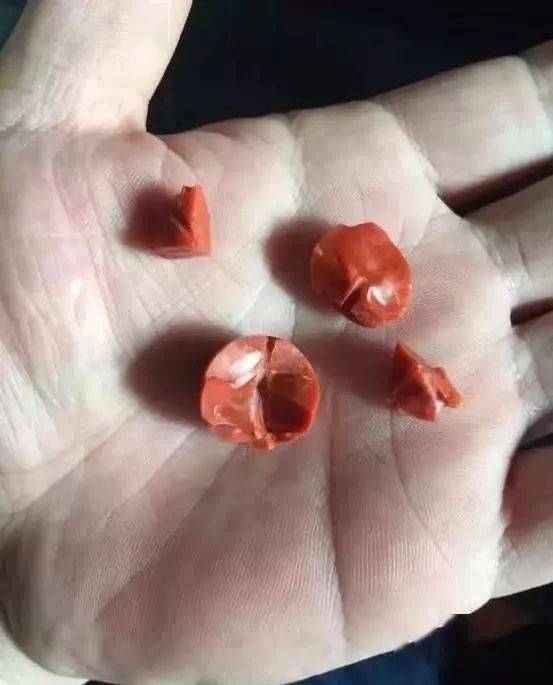 结果.砸开发现是真的.