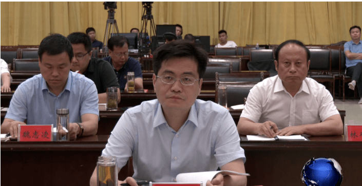 县领导樊中青,高巍,郭涛,高信,魏志凌,高章文,林双廷,李燕,冯伟林