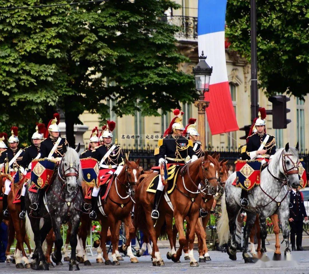 法国骑兵仪仗队图片