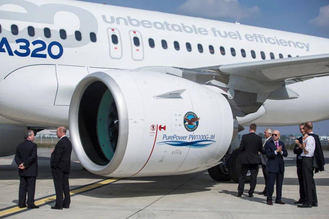 但是靛蓝航空公司32架a320neo所用的pw1100g发动机,从2016年5月到2017