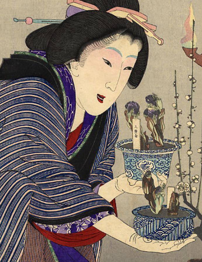 暑假老母亲的"幸福生活"_浮世绘