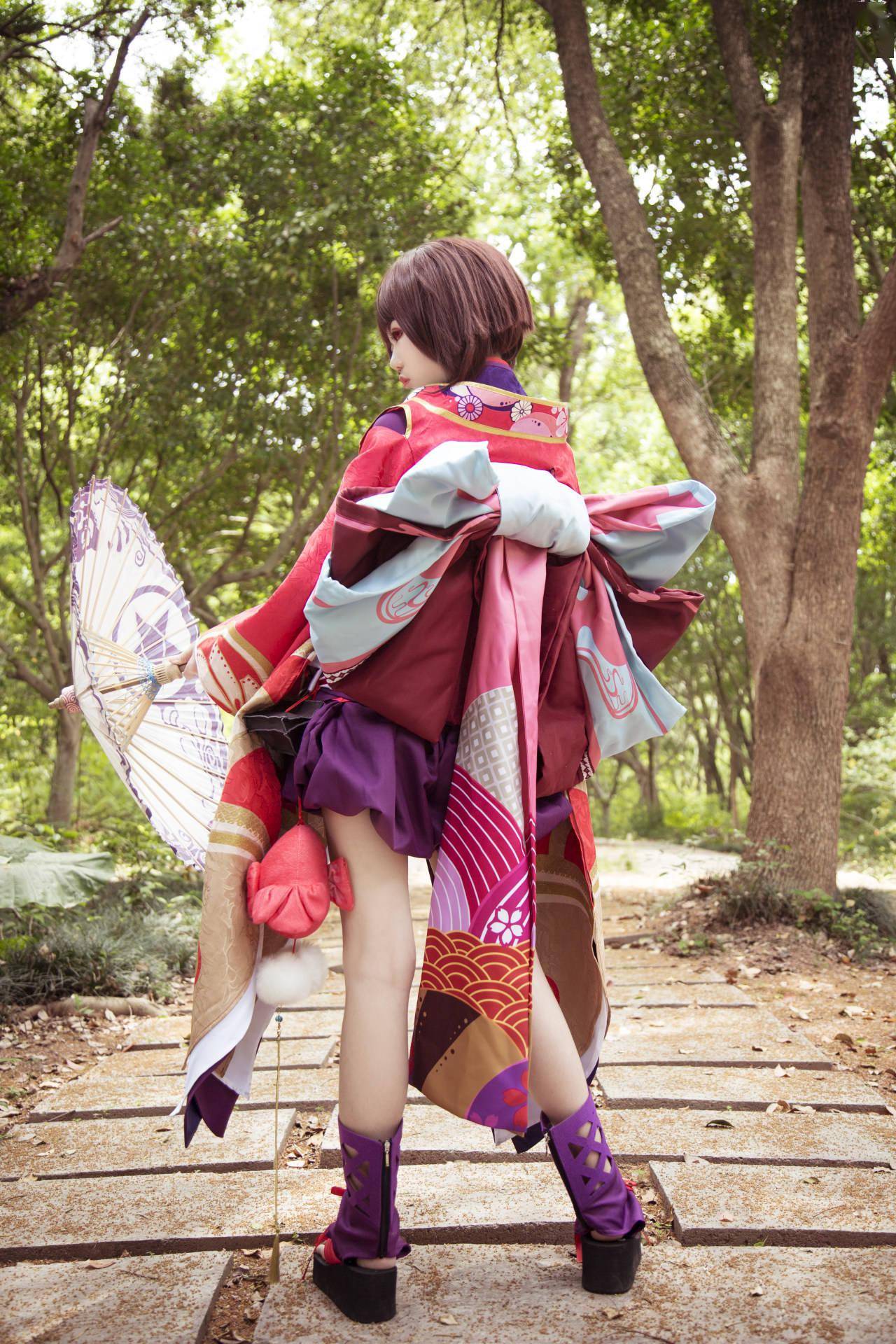 阴阳师·神乐cosplay_玄娅