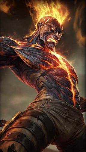 英雄联盟辅助火男有多强势二级开始不让对面射手碰兵线