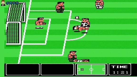 fc游戏热血足球1下当年服部忍者队真的好难啊