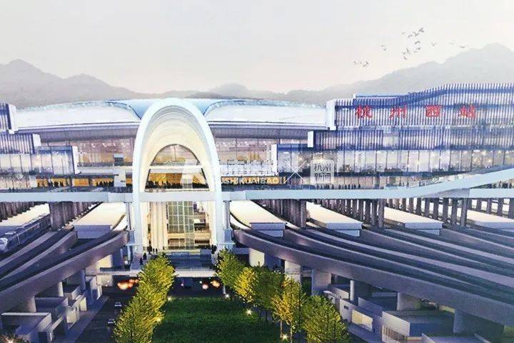 67打造国内首个双铁联动超级tod集群杭州西站枢纽最新建设进展来啦
