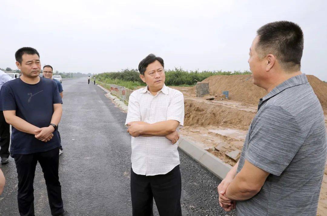 市交通运输局领导深入灵宝市检查指导交通运输行业汛期安全生产工作