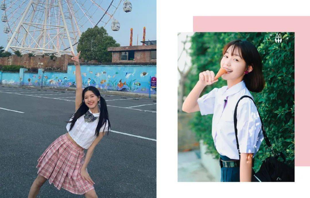 吴宣仪,jennie这条火遍全网的jk制服裙,好看到我词穷!