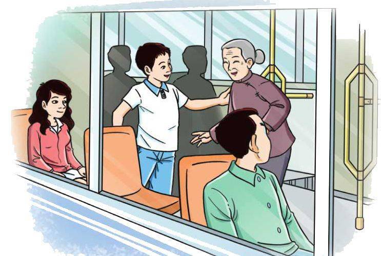 文明健康有你有我文明礼貌热情待人你做到了吗