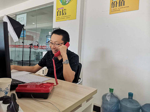 刘建东打售后回访电话