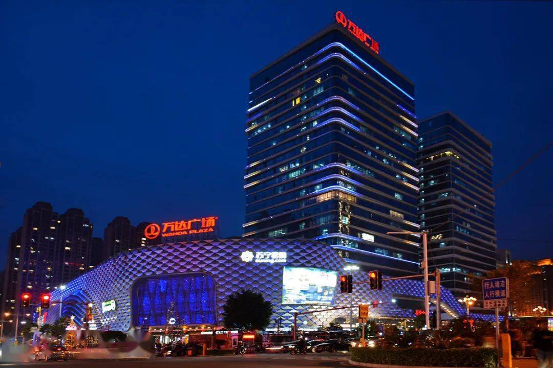 仓山万达广场(金街) 夜色经济街区 东二环泰禾示范街区 名城1881 夜色