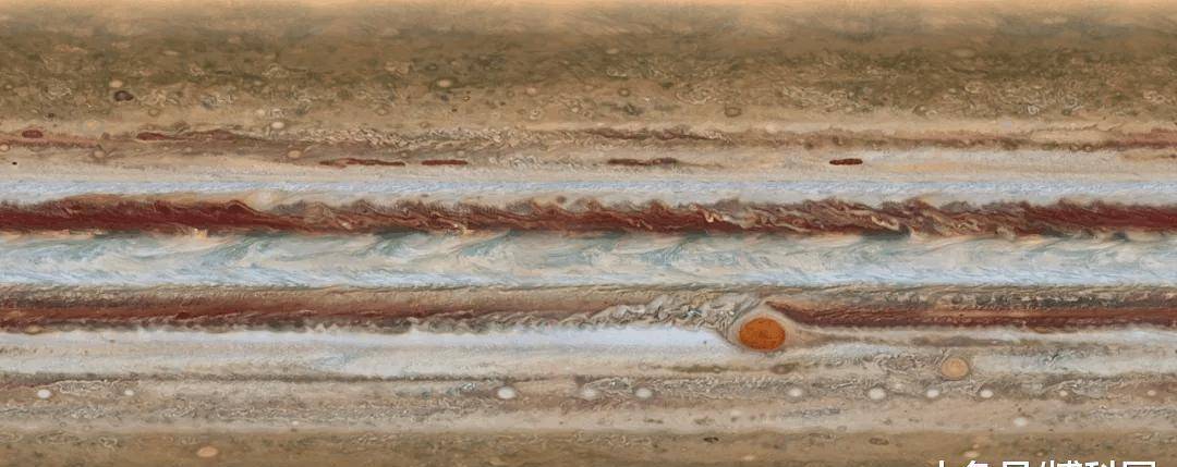 30张图一窥太阳系内最剧烈风暴 木星大红斑震撼"写真集"