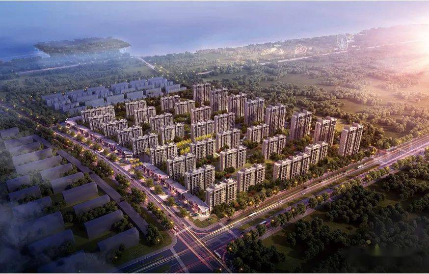 龙口又要建俩新小区效果图出炉规划幼儿园文化活动中心