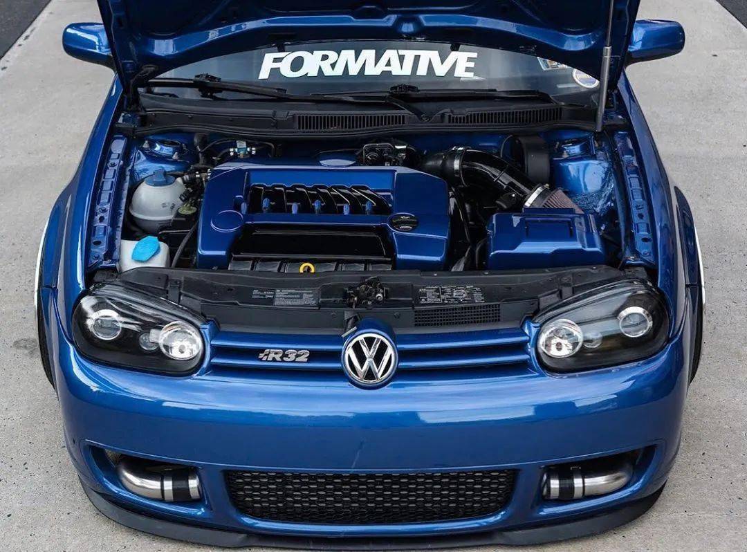 由外至内的干净整洁,带涡轮的mk4 r32