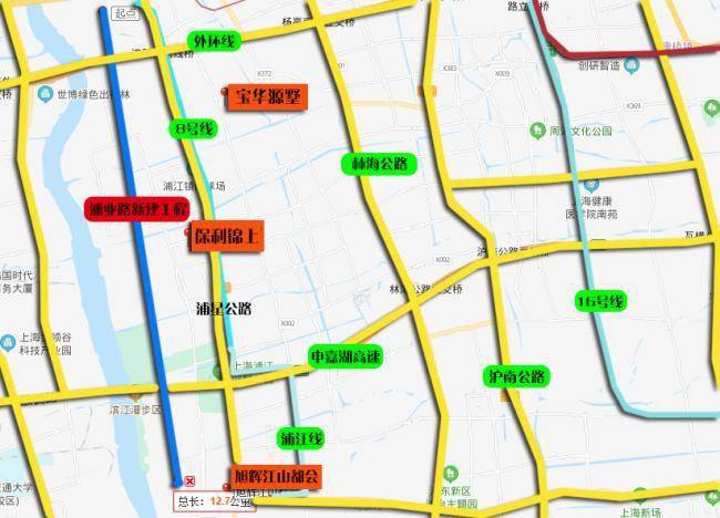 浦业路新建工程即将启动周边三大新盘排队上场