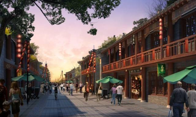 华丽变身阳城明清一条街改造方案全景展示