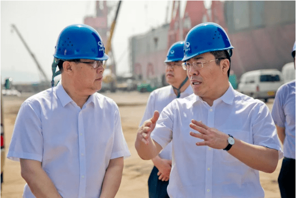 杨宇新在长兴岛调研基层党风廉政建设疫情防控企业复工