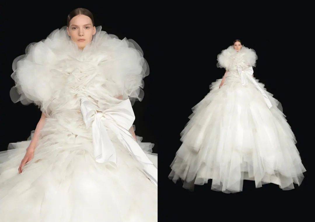 明星/皇室挚爱婚纱品牌!(valentino华伦天奴20a/w高定系列)