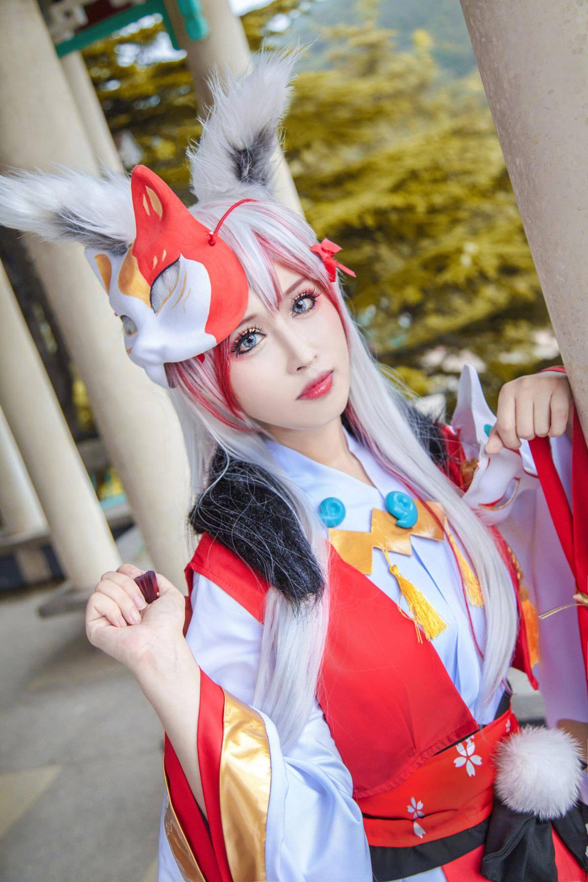 阴阳师手游 妖狐cosplay