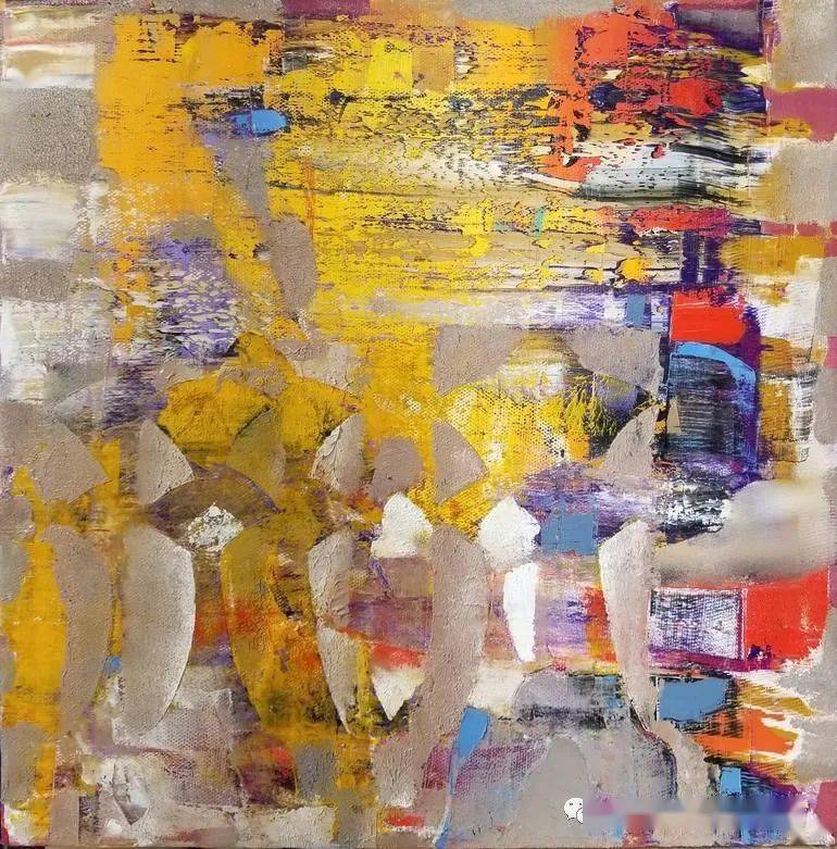 摩尔多瓦现代抽象派女画家弗洛里娜 · 布雷祖(florina breazu)作品