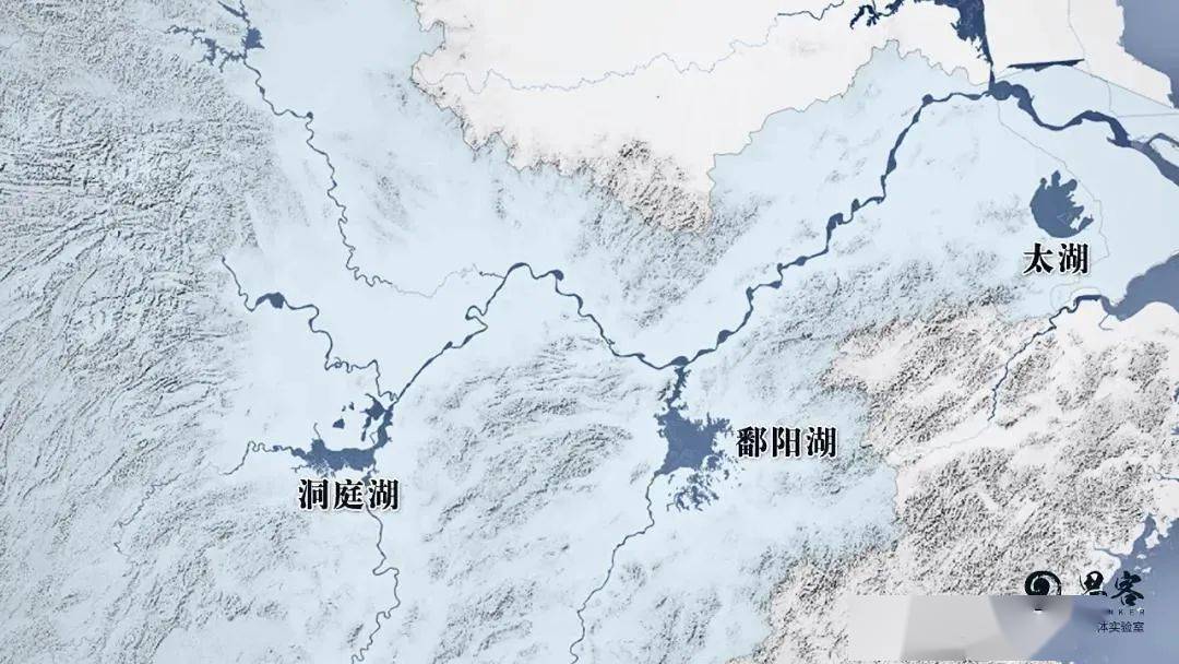 长江支流湖泊图片