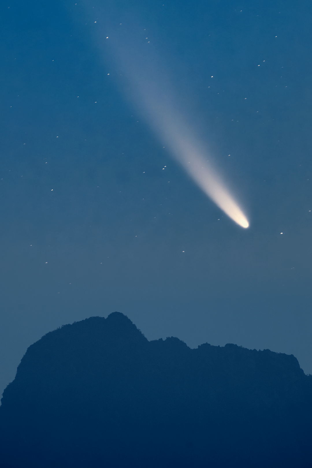 徐州天文爱好者终于拍到这颗彗星!错过再等6800年