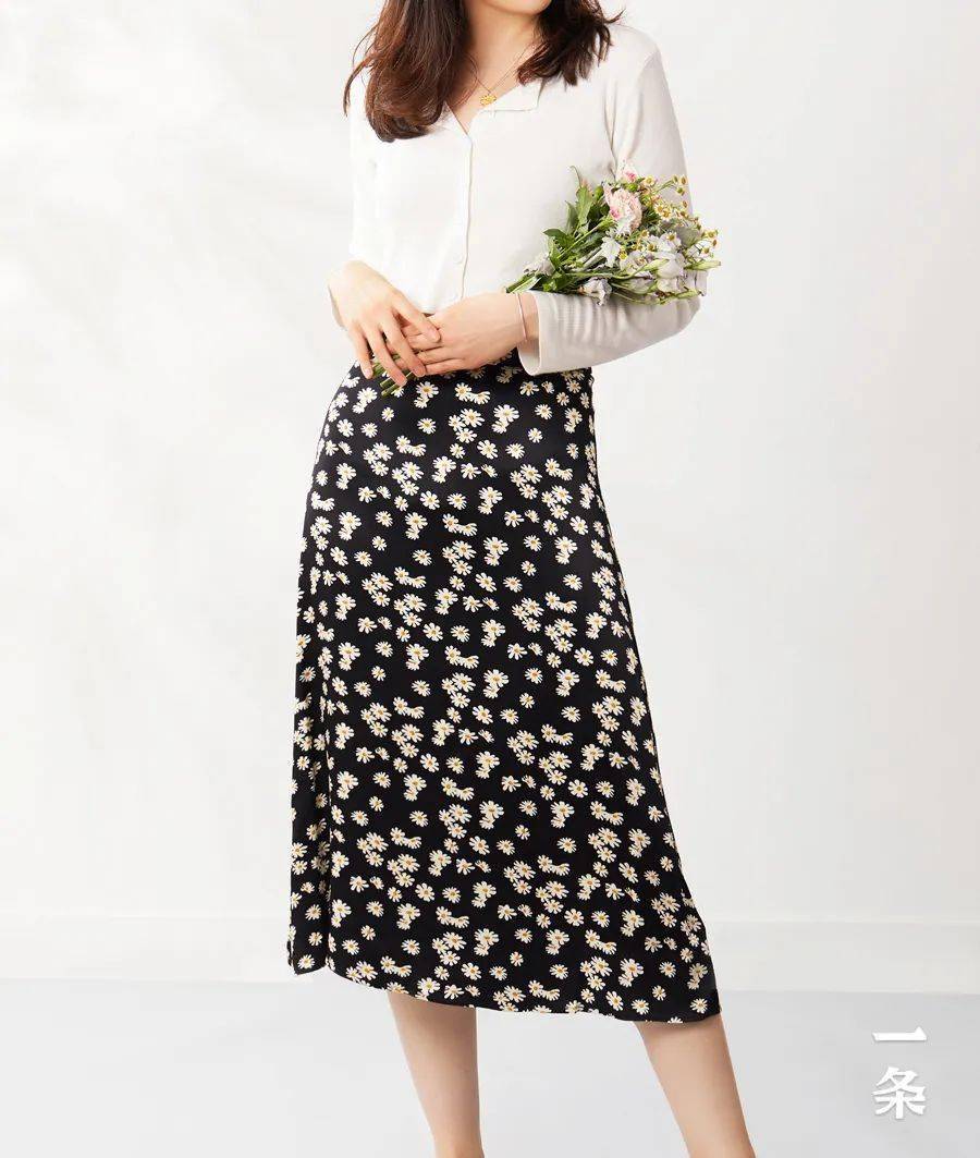 法式小雏菊裙火了!这条显瘦又好穿_连衣裙