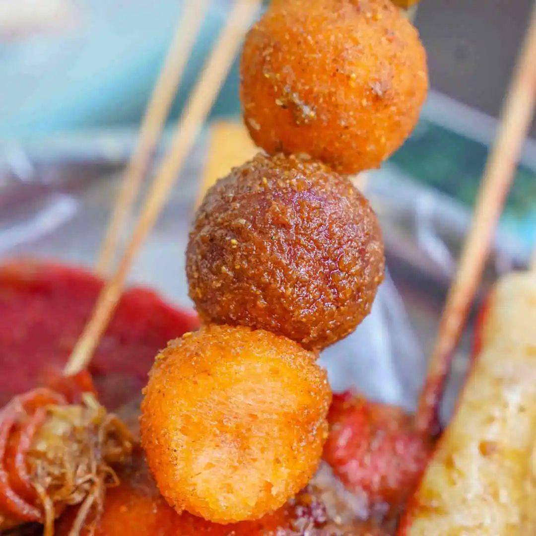 蟹柳,地瓜丸,四季豆,鸡翅尖.