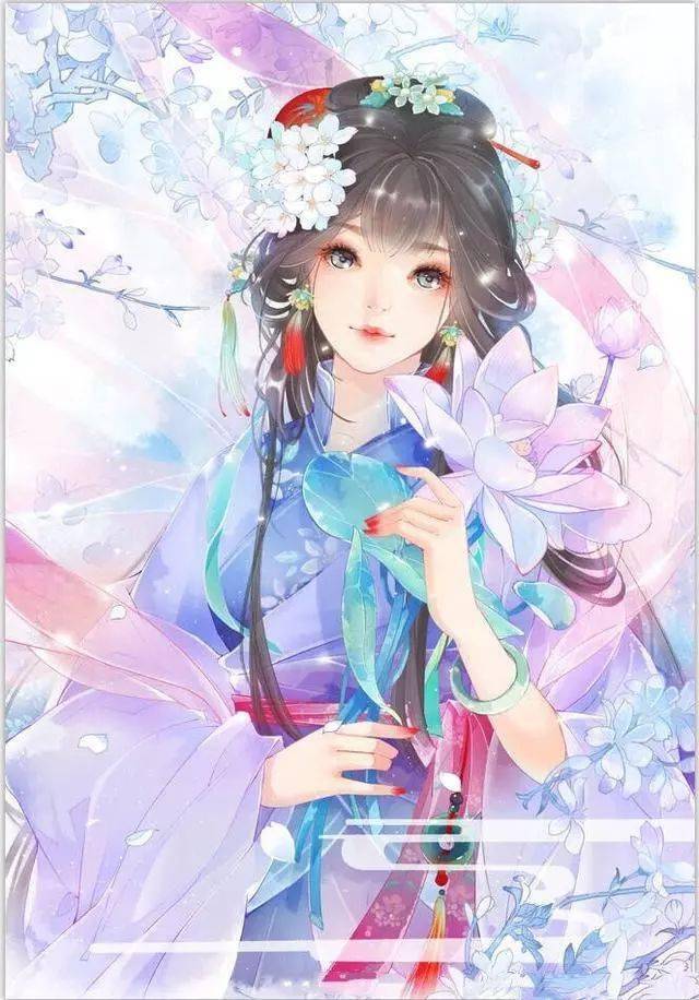 好看的古风人物插画一张都不想错过