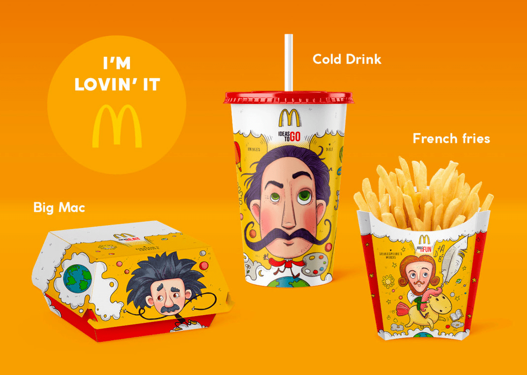 这些麦当劳的创意食品包装,想一键收藏!