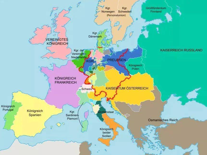 其成员均为德意志人建立的主权国家和城邦