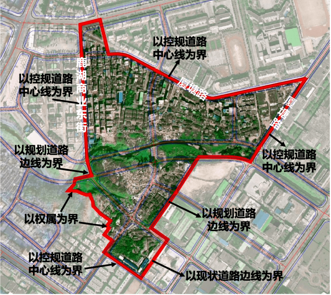 類更新單元改造地塊位於厚街鎮赤嶺社區,緊靠京港澳高速東莞出入口