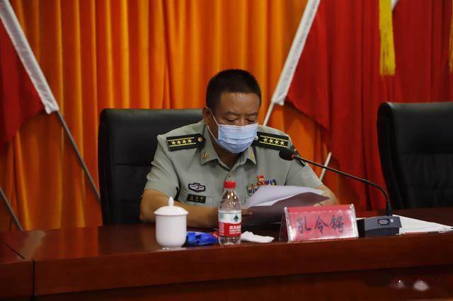 现场会上,刘长安司令员对当前渭南市基层人民武装部建设情况进行了