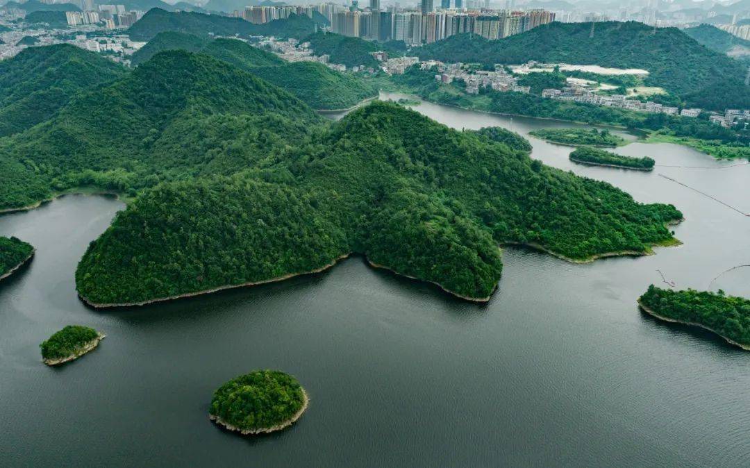 【图集】仲夏时节 阿哈水库湖光山色美如画