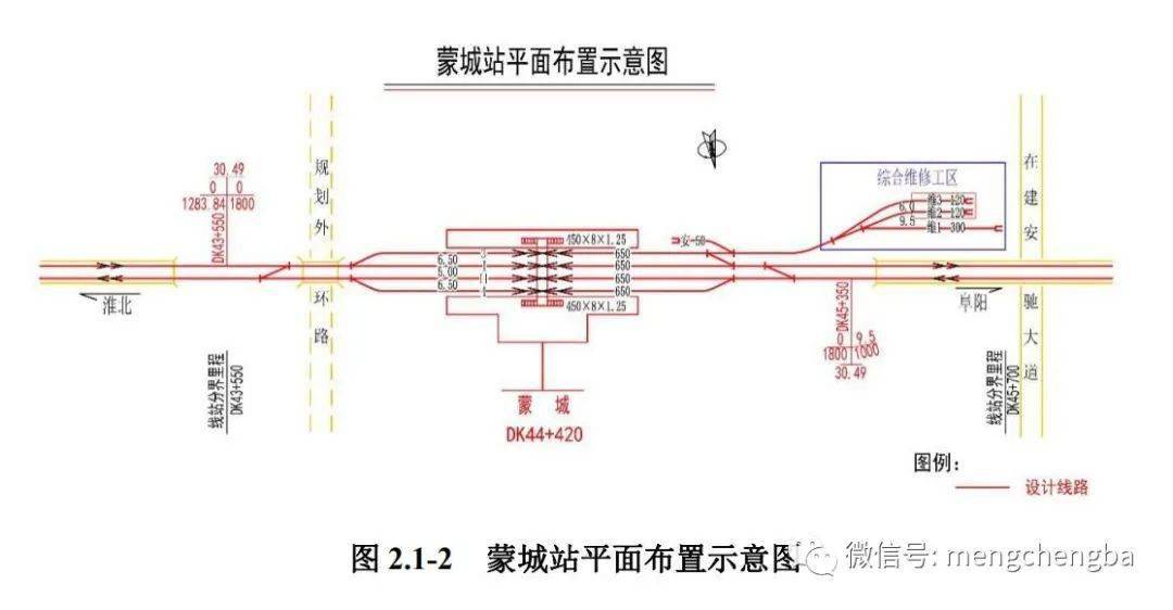 蒙城高铁站具体位置定了,在城南这里!